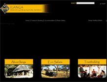 Tablet Screenshot of ilangalodge.de